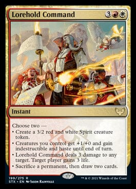 Lorehold Command [Strixhaven: School of Mages] MTG Single Magic: The Gathering  | Multizone: Comics And Games
