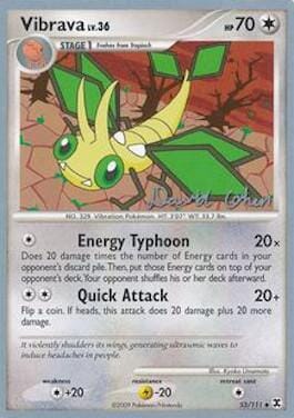 Vibrava LV.36 (53/111) (Stallgon - David Cohen) [World Championships 2009] Pokemon Single Pokémon  | Multizone: Comics And Games