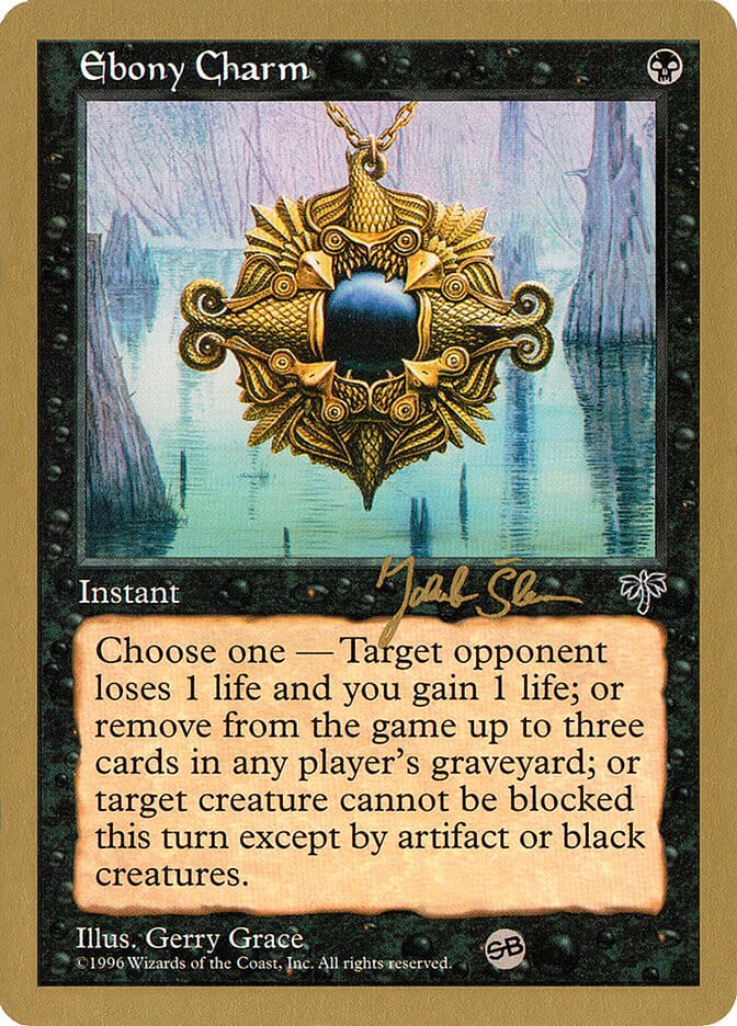 Ebony Charm (Jakub Slemr) (SB) [World Championship Decks 1997] MTG Single Magic: The Gathering  | Multizone: Comics And Games