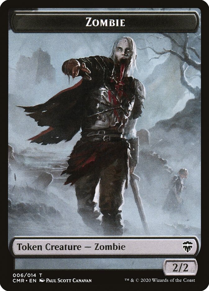 Soldier Token // Zombie Token [Commander Legends Tokens] MTG Single Magic: The Gathering  | Multizone: Comics And Games