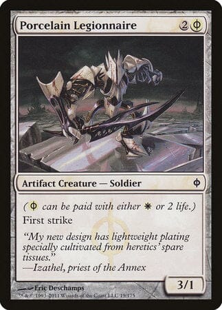 Porcelain Legionnaire [New Phyrexia] MTG Single Magic: The Gathering  | Multizone: Comics And Games