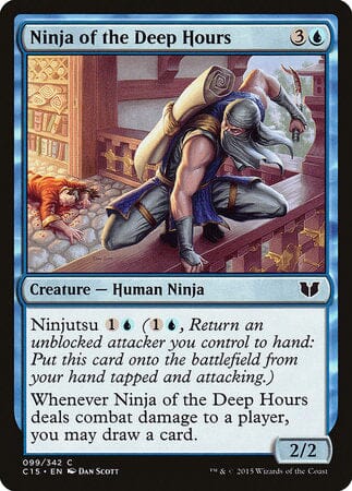 Ninja of the Deep Hours [Commander 2015] MTG Single Magic: The Gathering  | Multizone: Comics And Games