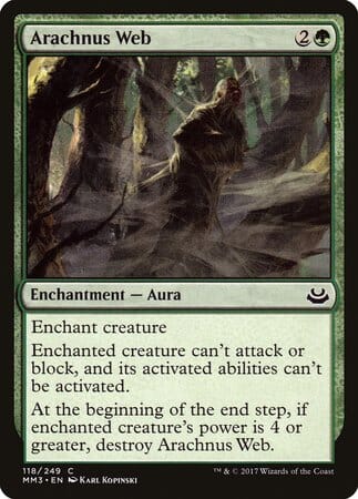 Arachnus Web [Modern Masters 2017] MTG Single Magic: The Gathering  | Multizone: Comics And Games