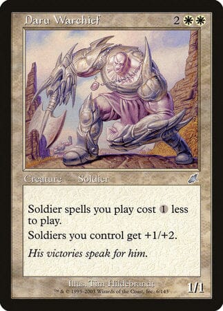 Daru Warchief [Scourge] MTG Single Magic: The Gathering  | Multizone: Comics And Games