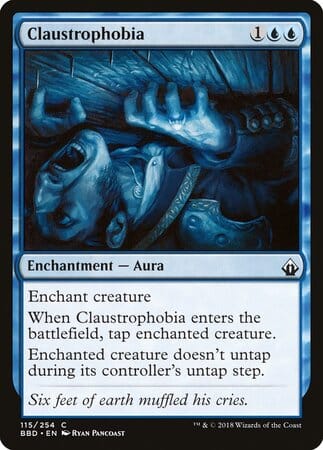 Claustrophobia [Battlebond] MTG Single Magic: The Gathering  | Multizone: Comics And Games