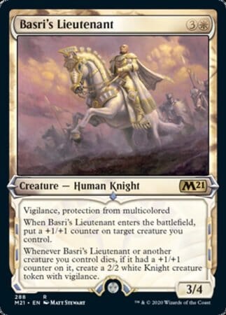 Basri's Lieutenant (Showcase) [Core Set 2021] MTG Single Magic: The Gathering  | Multizone: Comics And Games