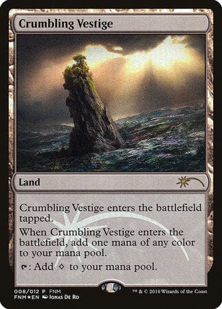 Crumbling Vestige [Friday Night Magic 2016] MTG Single Magic: The Gathering  | Multizone: Comics And Games
