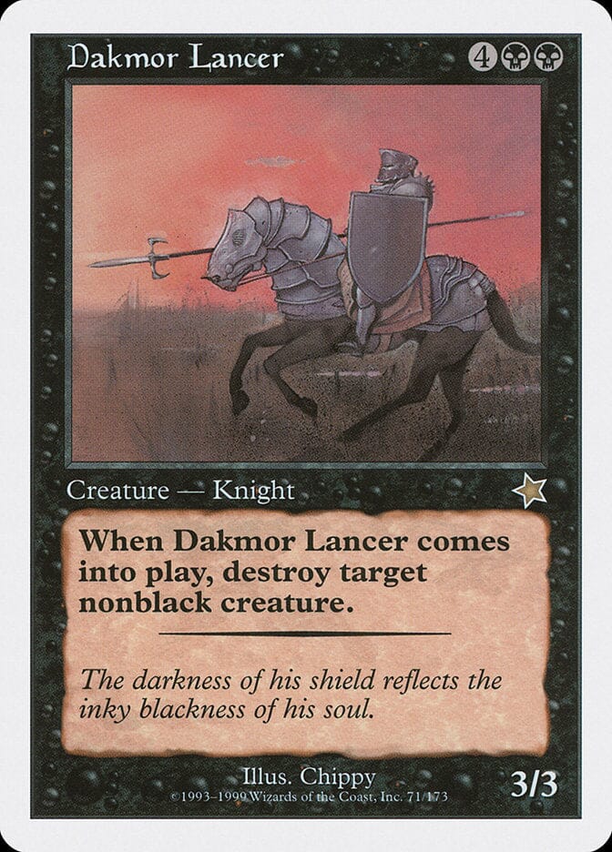 Dakmor Lancer [Starter 1999] MTG Single Magic: The Gathering  | Multizone: Comics And Games