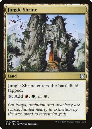 Jungle Shrine [Commander 2019] MTG Single Magic: The Gathering  | Multizone: Comics And Games