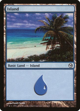 Island (101) [Duels of the Planeswalkers] MTG Single Magic: The Gathering  | Multizone: Comics And Games