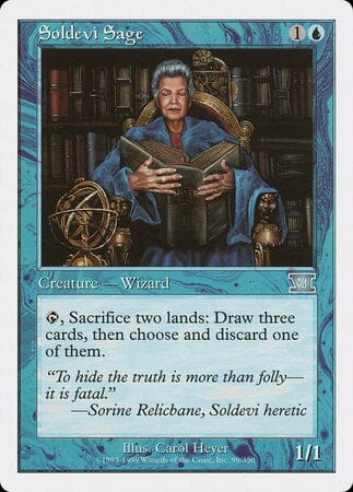 Soldevi Sage [Classic Sixth Edition] MTG Single Magic: The Gathering  | Multizone: Comics And Games