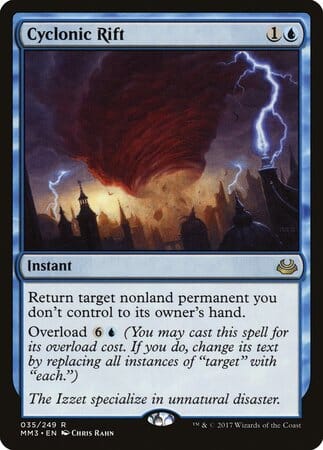 Cyclonic Rift [Modern Masters 2017] MTG Single Magic: The Gathering  | Multizone: Comics And Games