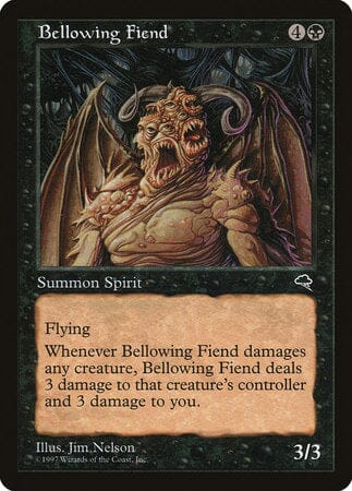 Bellowing Fiend [Tempest] MTG Single Magic: The Gathering  | Multizone: Comics And Games