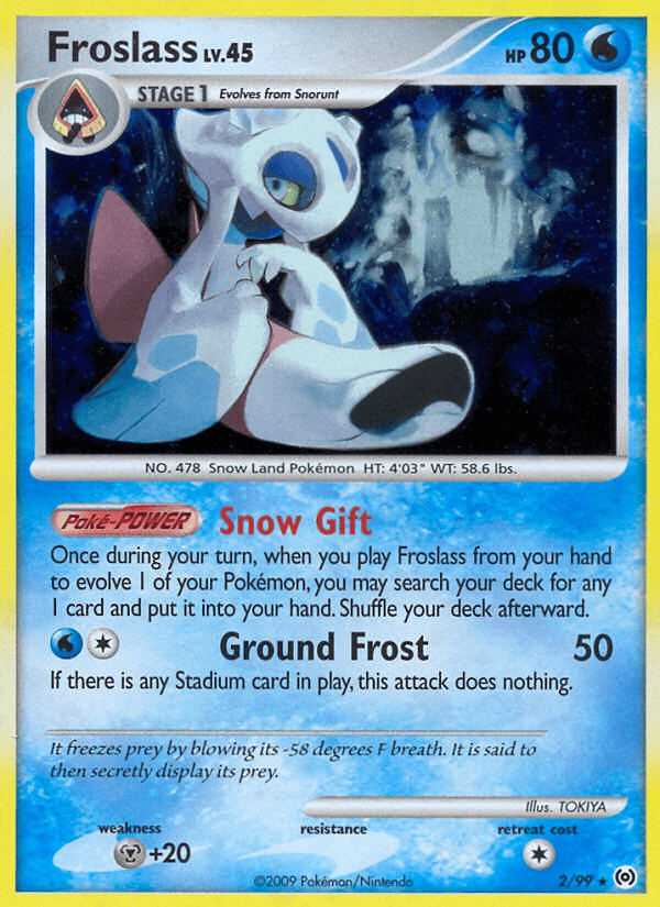 Froslass (2/99) [Platinum: Arceus] Pokemon Single Pokémon  | Multizone: Comics And Games