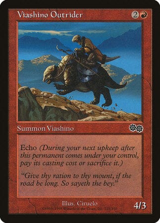 Viashino Outrider [Urza's Saga] MTG Single Magic: The Gathering  | Multizone: Comics And Games