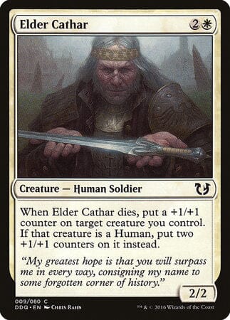 Elder Cathar [Duel Decks: Blessed vs. Cursed] MTG Single Magic: The Gathering  | Multizone: Comics And Games