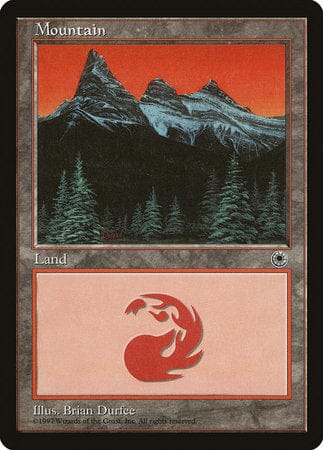Mountain (Three Peaks) [Portal] MTG Single Magic: The Gathering  | Multizone: Comics And Games