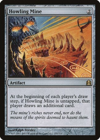 Howling Mine [Commander 2011] MTG Single Magic: The Gathering  | Multizone: Comics And Games