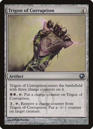 Trigon of Corruption [Scars of Mirrodin] MTG Single Magic: The Gathering  | Multizone: Comics And Games