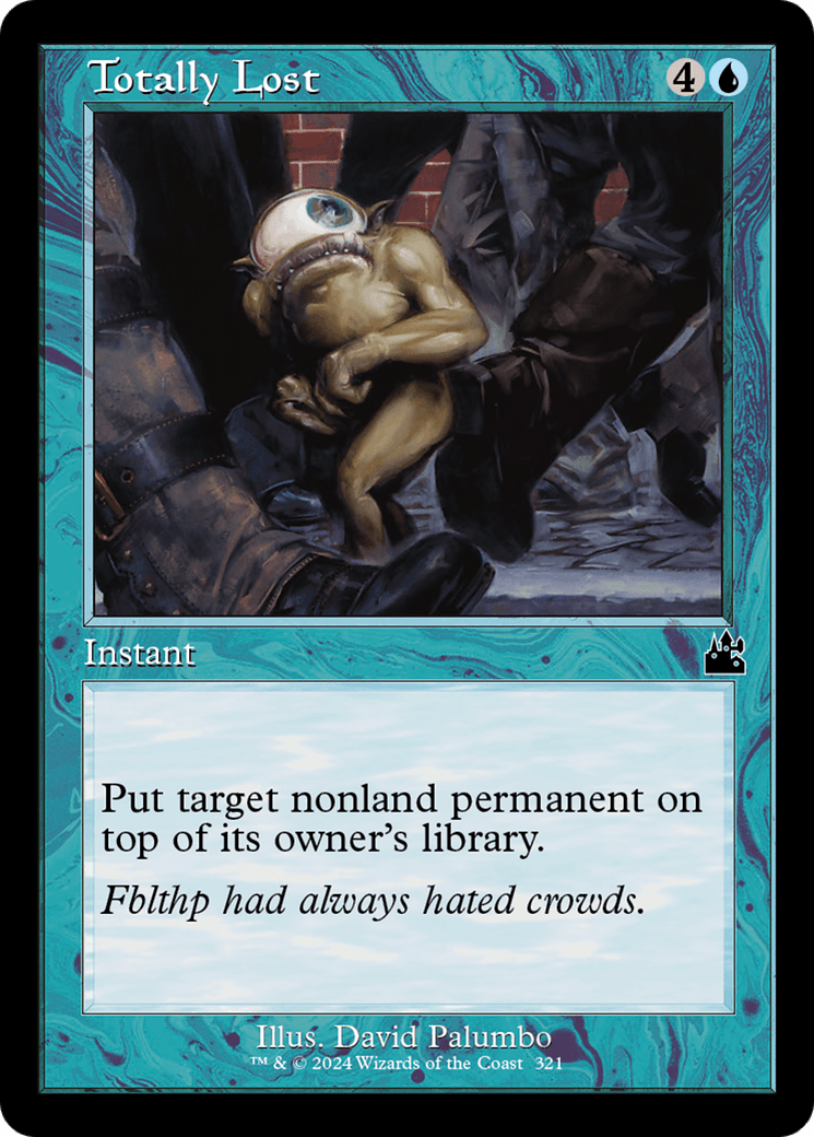 Totally Lost (Retro Frame) [Ravnica Remastered] MTG Single Magic: The Gathering  | Multizone: Comics And Games