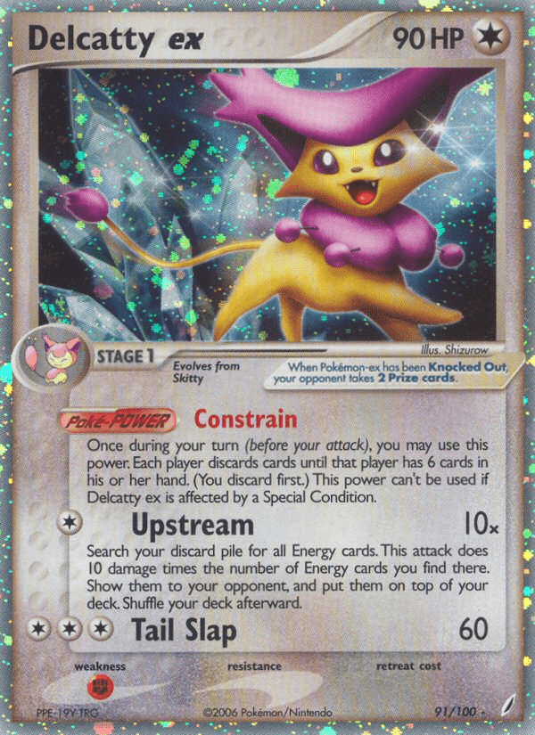 Delcatty ex (91/100) [EX: Crystal Guardians] Pokemon Single Pokémon  | Multizone: Comics And Games