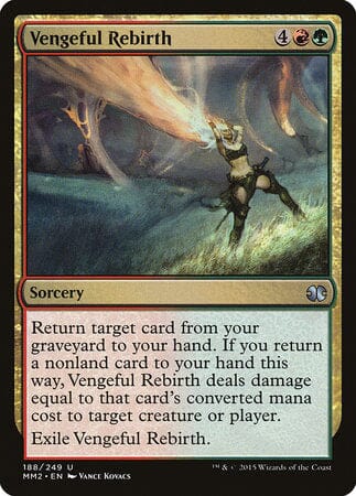 Vengeful Rebirth [Modern Masters 2015] MTG Single Magic: The Gathering  | Multizone: Comics And Games