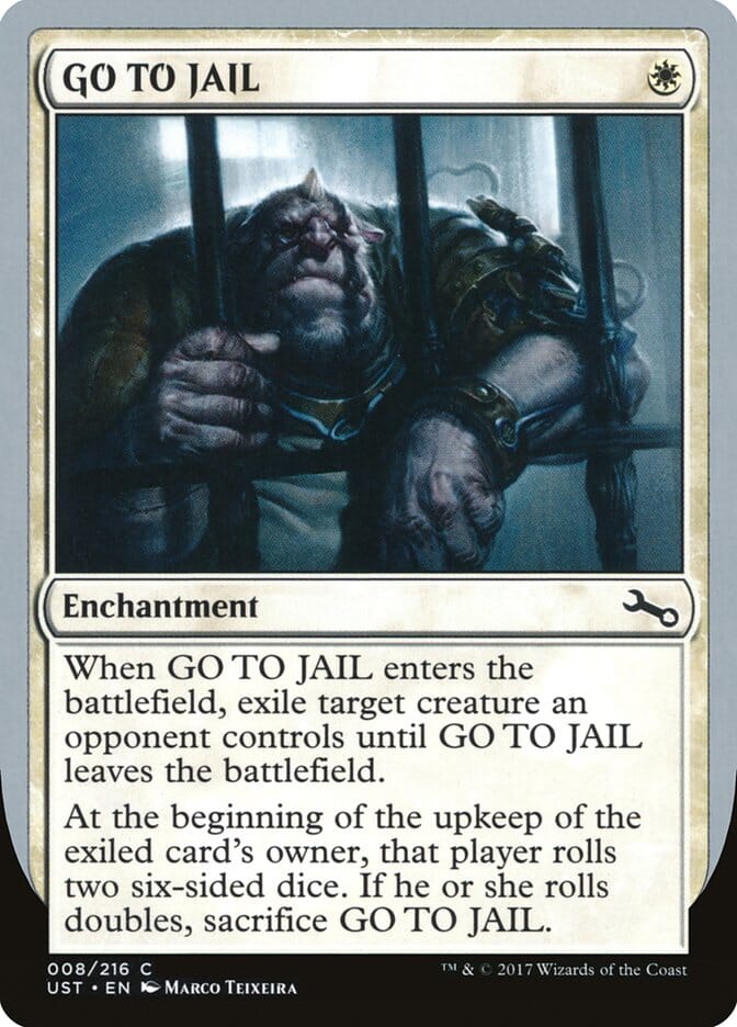 GO TO JAIL [Unstable] MTG Single Magic: The Gathering  | Multizone: Comics And Games
