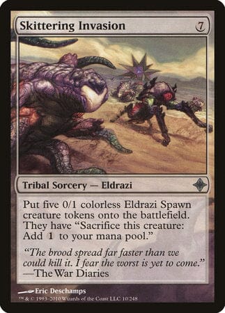 Skittering Invasion [Rise of the Eldrazi] MTG Single Magic: The Gathering  | Multizone: Comics And Games