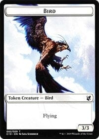 Bird (002) // Sculpture Double-sided Token [Commander 2019 Tokens] MTG Single Magic: The Gathering  | Multizone: Comics And Games
