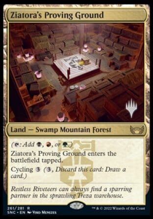 Ziatora's Proving Ground (Promo Pack) [Streets of New Capenna Promos] MTG Single Magic: The Gathering  | Multizone: Comics And Games