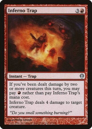 Inferno Trap [Archenemy] MTG Single Magic: The Gathering  | Multizone: Comics And Games