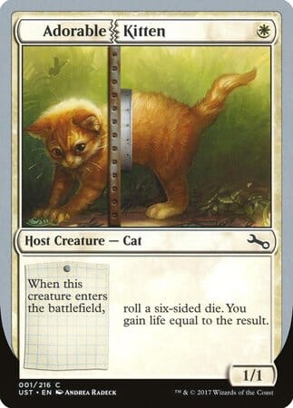 Adorable Kitten [Unstable] MTG Single Magic: The Gathering  | Multizone: Comics And Games