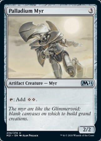 Palladium Myr [Core Set 2021] MTG Single Magic: The Gathering  | Multizone: Comics And Games