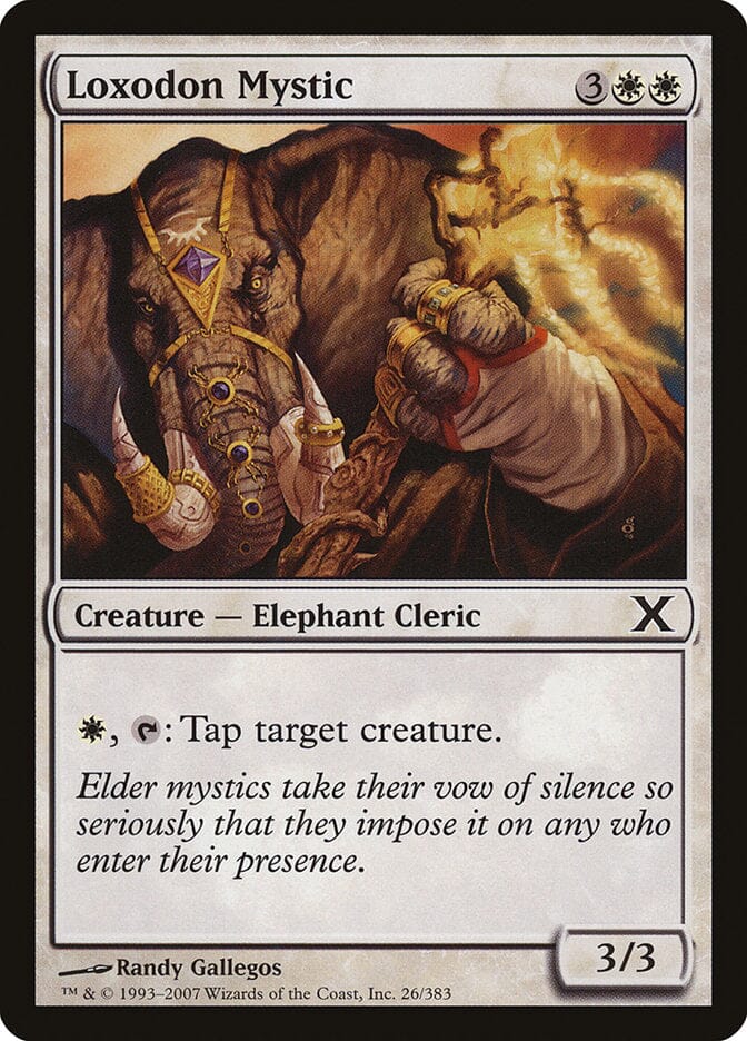 Loxodon Mystic [Tenth Edition] MTG Single Magic: The Gathering  | Multizone: Comics And Games