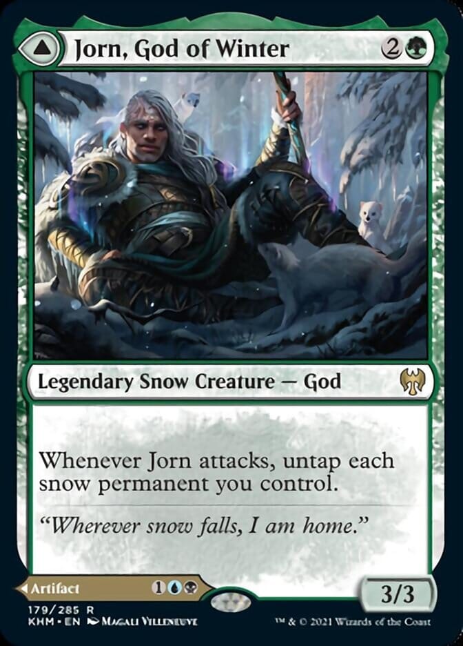 Jorn, God of Winter // Kaldring, the Rimestaff [Kaldheim] MTG Single Magic: The Gathering  | Multizone: Comics And Games