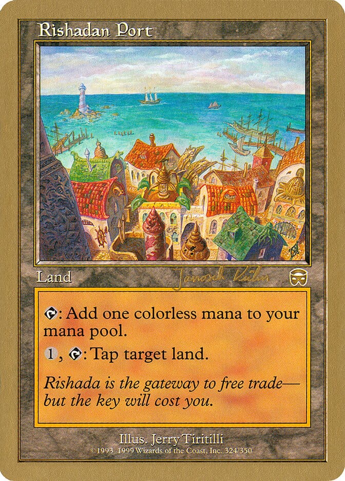 Rishadan Port (Janosch Kuhn) [World Championship Decks 2000] MTG Single Magic: The Gathering  | Multizone: Comics And Games