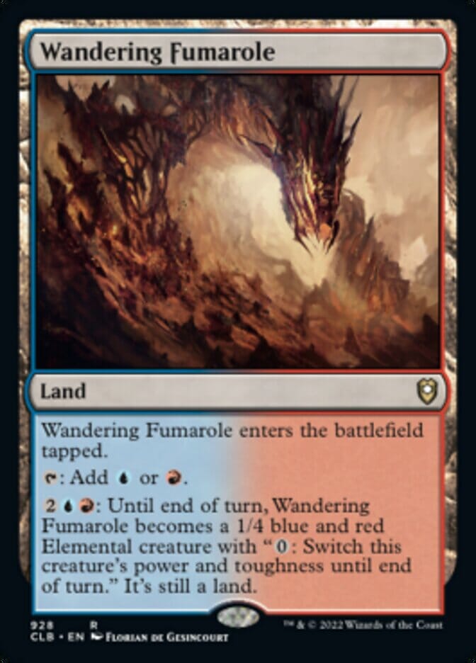 Wandering Fumarole [Commander Legends: Battle for Baldur's Gate] MTG Single Magic: The Gathering  | Multizone: Comics And Games