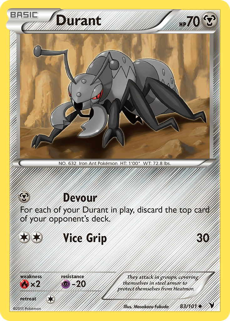 Durant (83/101) [Black & White: Noble Victories] Pokemon Single Pokémon  | Multizone: Comics And Games