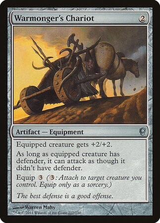 Warmonger's Chariot [Conspiracy] MTG Single Magic: The Gathering  | Multizone: Comics And Games