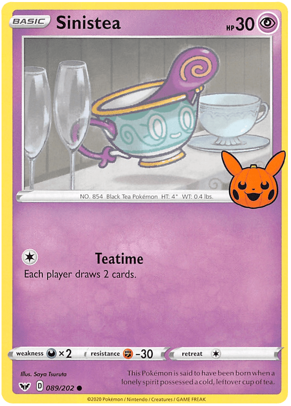 Sinistea (089/202) [Trick or Trade 2023] Pokemon Single Pokémon  | Multizone: Comics And Games