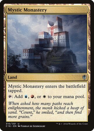 Mystic Monastery [Commander 2016] MTG Single Magic: The Gathering  | Multizone: Comics And Games