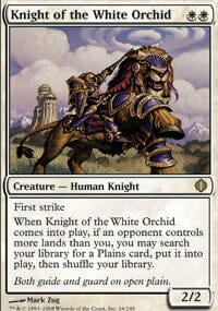 Knight of the White Orchid [Shards of Alara] MTG Single Magic: The Gathering  | Multizone: Comics And Games