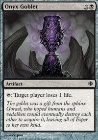 Onyx Goblet [Shards of Alara] MTG Single Magic: The Gathering  | Multizone: Comics And Games