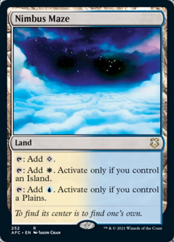 Nimbus Maze [Dungeons & Dragons: Adventures in the Forgotten Realms Commander] MTG Single Magic: The Gathering  | Multizone: Comics And Games
