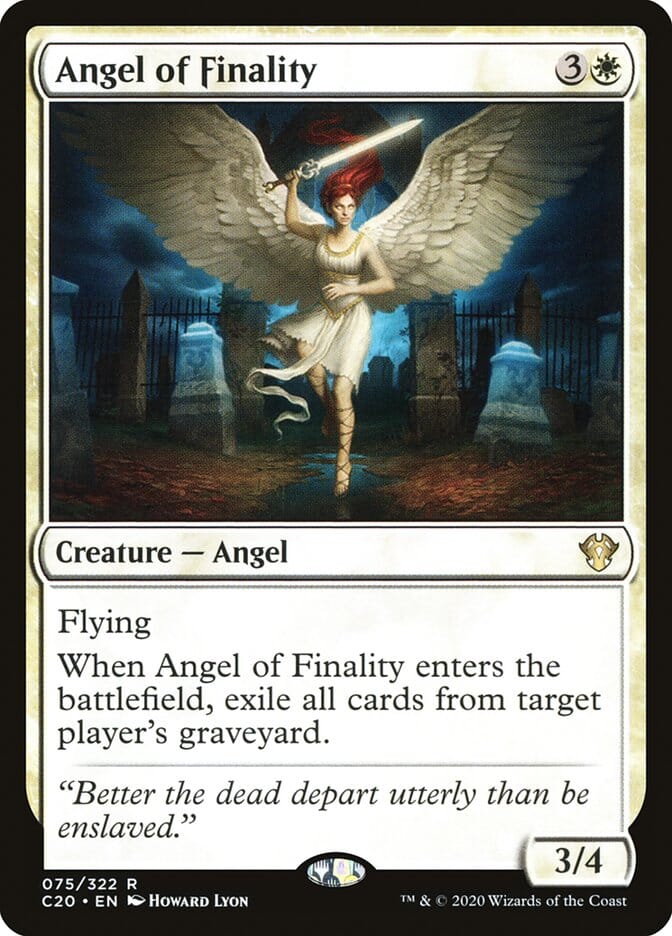 Angel of Finality [Commander 2020] MTG Single Magic: The Gathering  | Multizone: Comics And Games