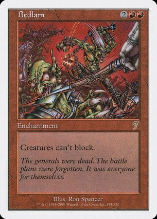 Bedlam [Seventh Edition] MTG Single Magic: The Gathering  | Multizone: Comics And Games