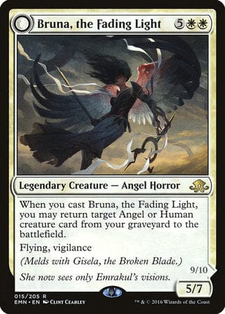 Bruna, the Fading Light [Eldritch Moon] MTG Single Magic: The Gathering  | Multizone: Comics And Games