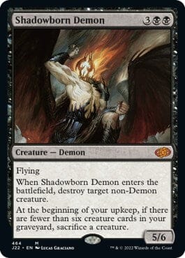 Shadowborn Demon [Jumpstart 2022] MTG Single Magic: The Gathering  | Multizone: Comics And Games