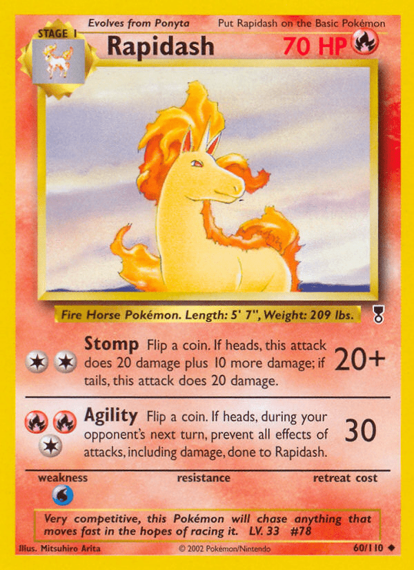 Rapidash (60/110) [Legendary Collection] Pokemon Single Pokémon  | Multizone: Comics And Games