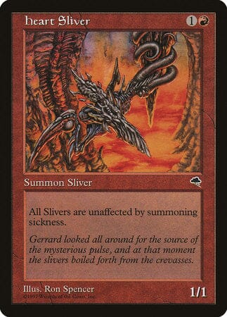 Heart Sliver [Tempest] MTG Single Magic: The Gathering  | Multizone: Comics And Games